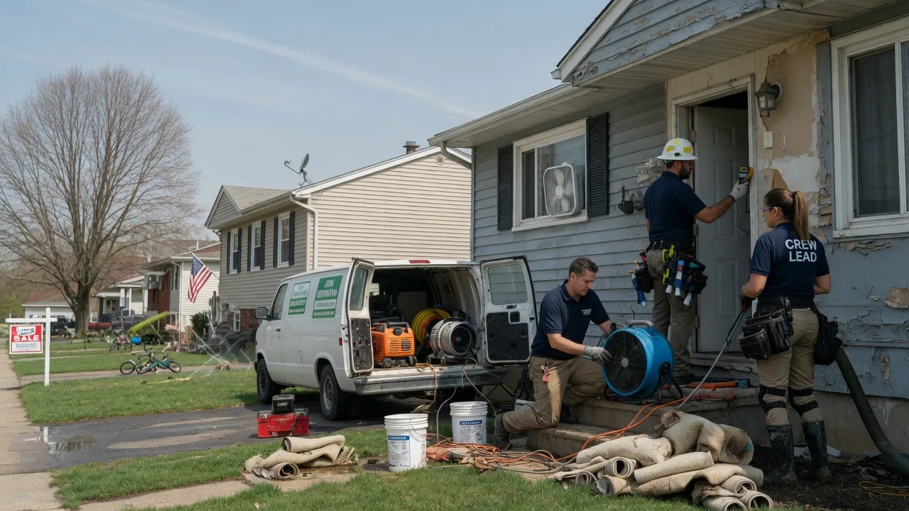 Flood Cleanup in Burns, TN near me