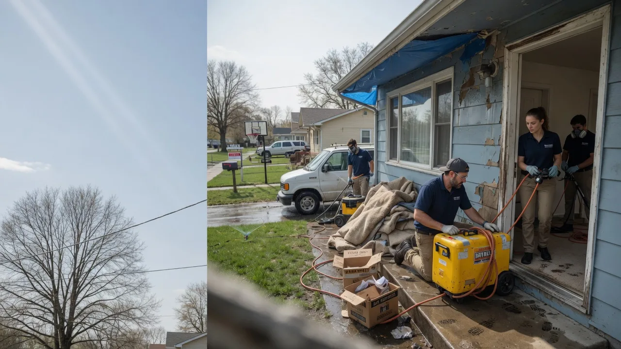 Basement Flood Cleanup in Burns, TN near me